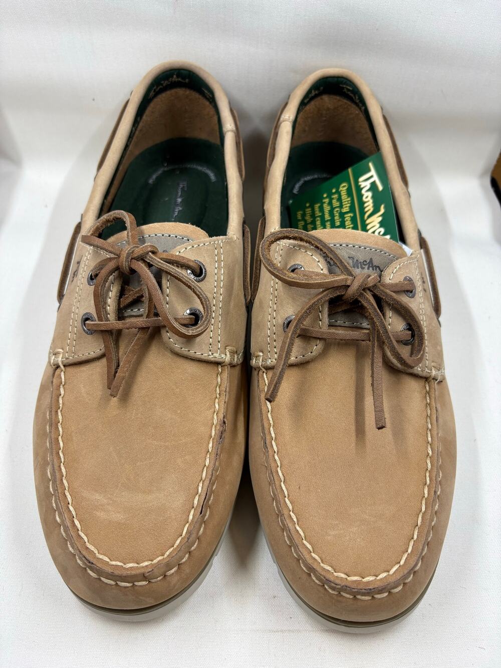 Men’s Leather Boat Shoe - Thom McAn